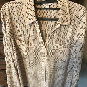 Candies pink button down blouse